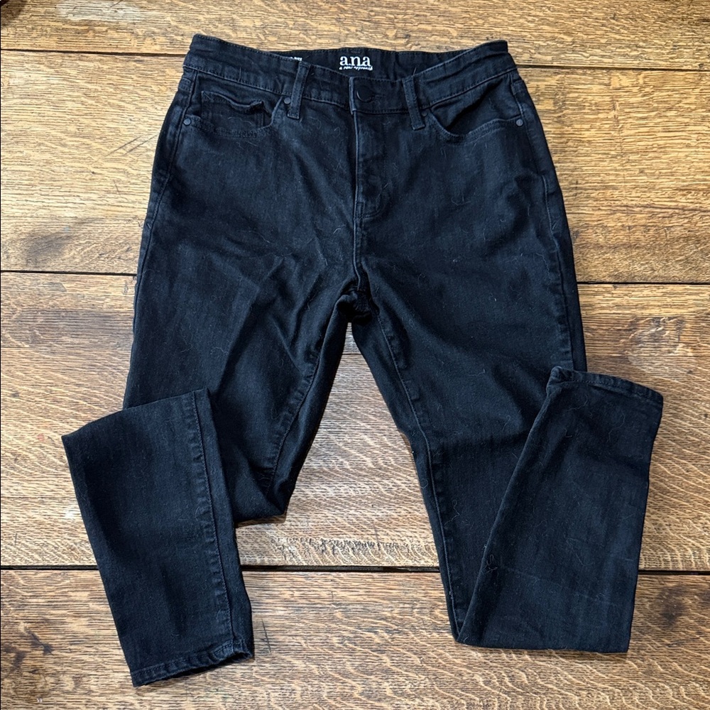 a.n.a Women's Black Skinny Pants